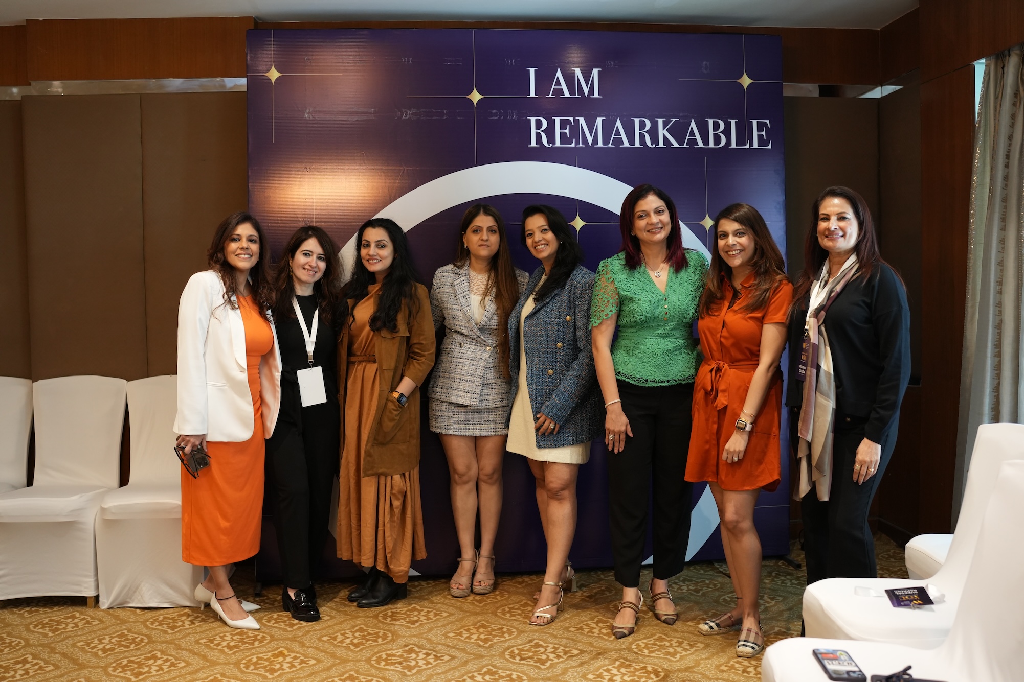 Founding Team with participants at The Brand Called You event by WLC
