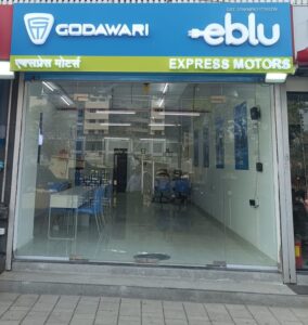 Godawari Electric Motors Mumbai showroom