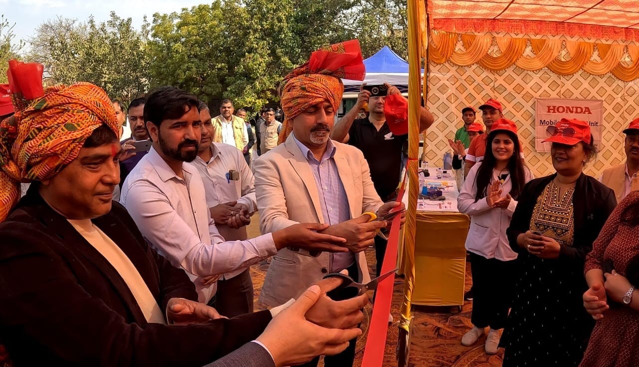 Honda India Foundation (HIF) organised a “Health Mela” in the Mokalwas village of Manesar, Haryana
