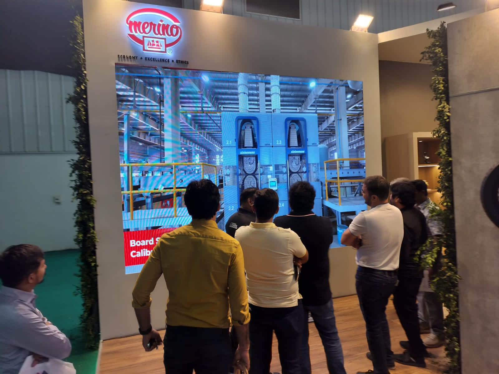 Merino displaying manufacturing expertise at Indiawood 2024