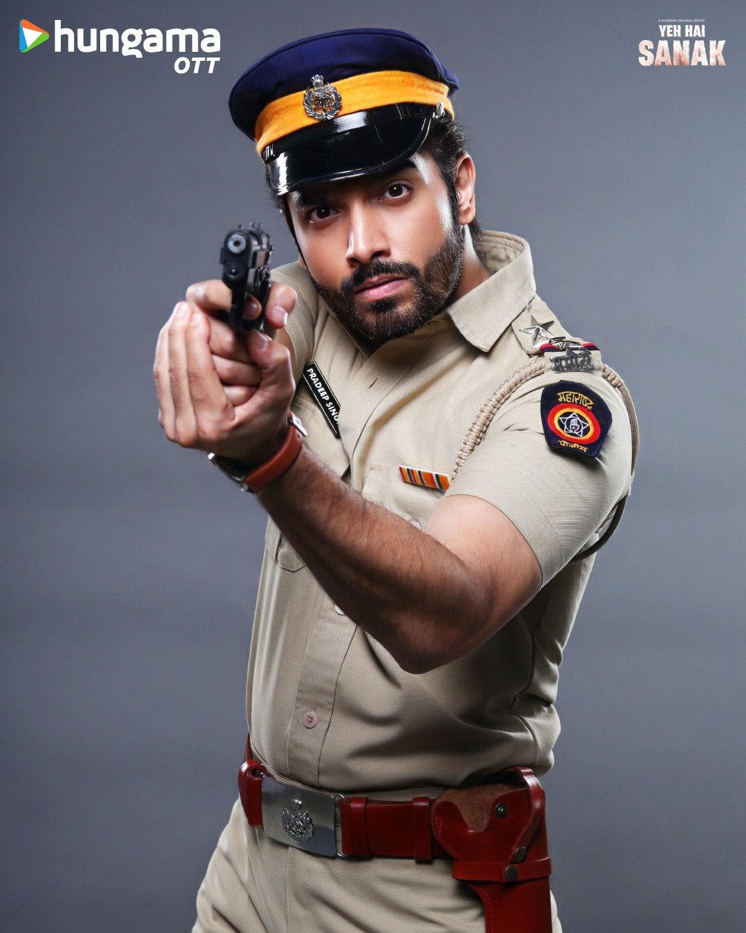  Sharad Malhotra Dons the Cop Avatar in Hungama OTT’s "Yeh Hai Sanak"
