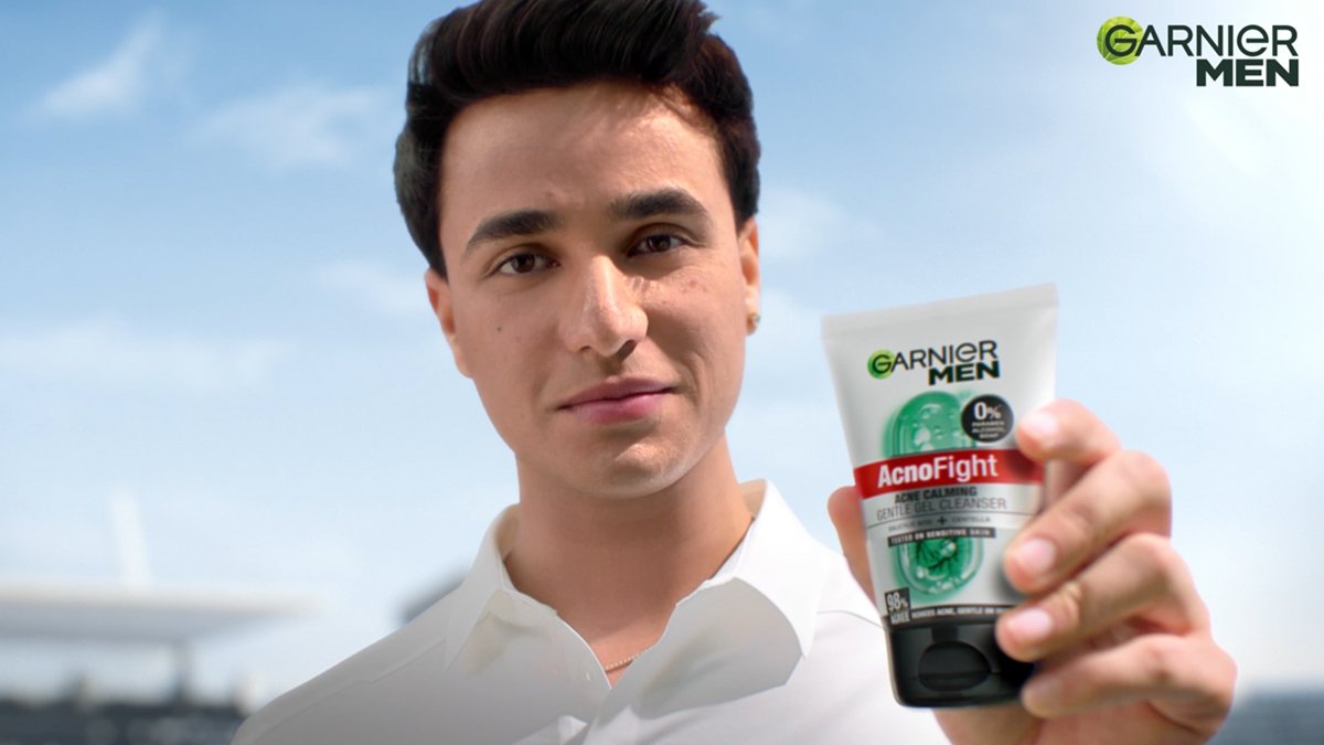 Abhishek Sharma as Brand Ambassador for Garnier Men