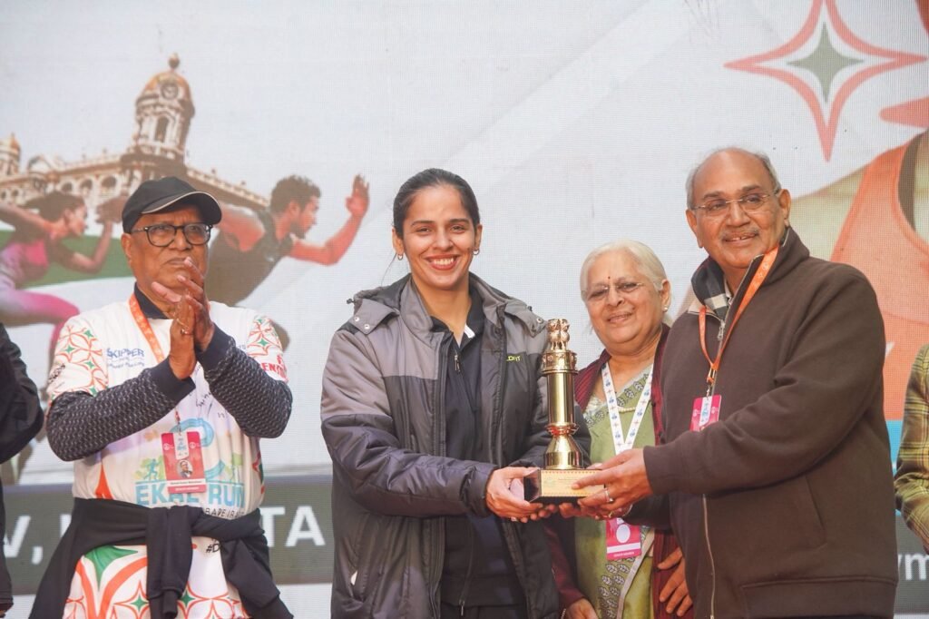 Saina Nehwal Inaugurates 7th Edition of Ekal Run organized 

by FTS Yuva, the youth wing of Friends of Tribals Society